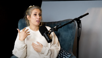 Stacey Solomon on podcast