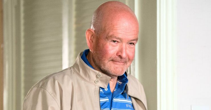 Jonno looking smug on EastEnders (Credit: BBC/Composite: ED!)