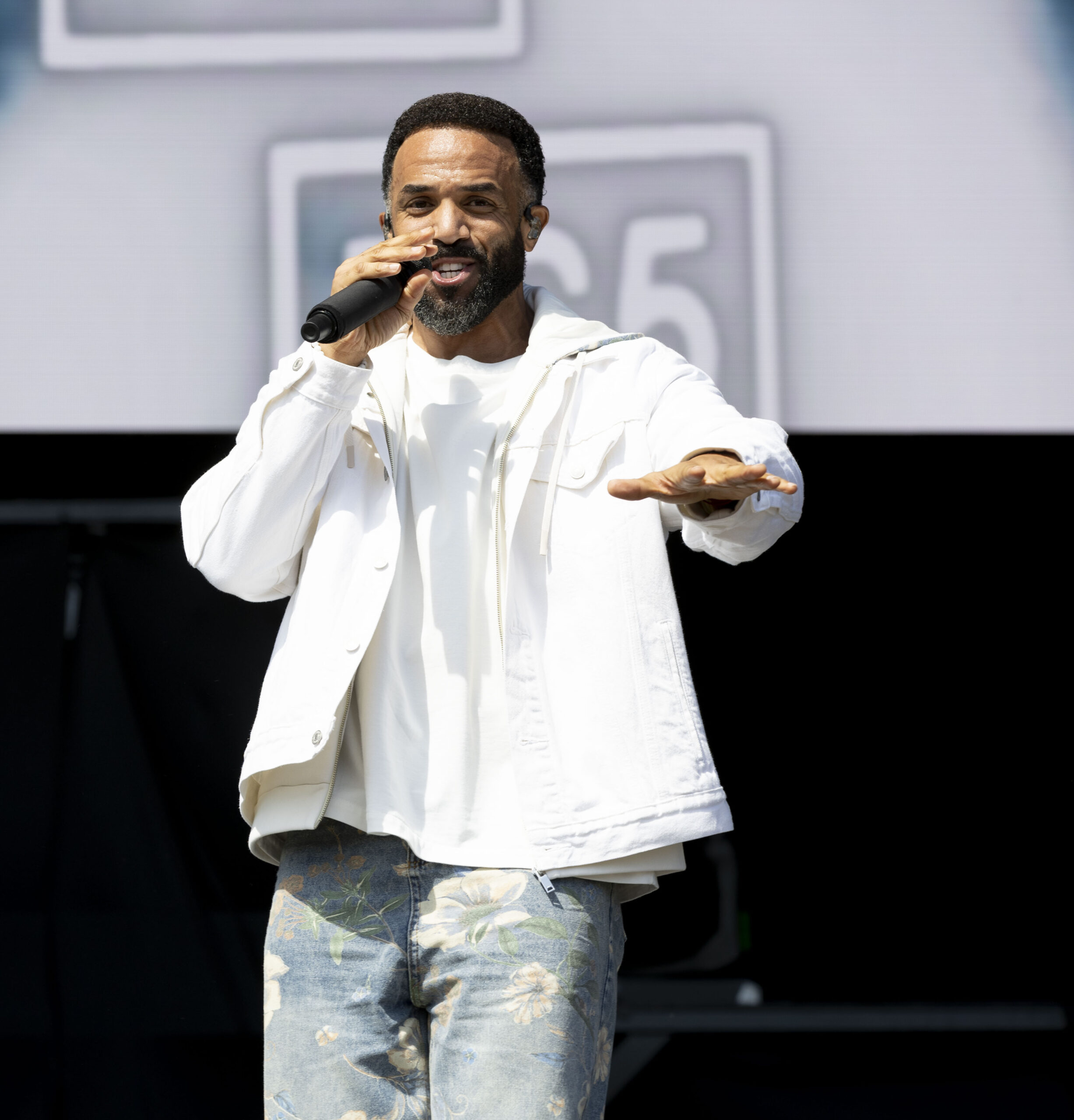 Craig David performing 