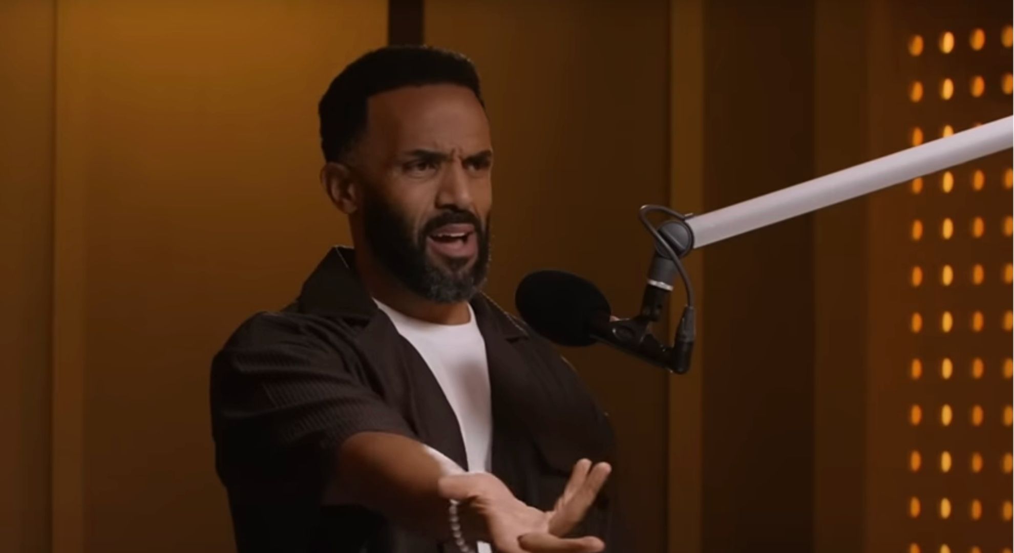 Craig David during a podcast