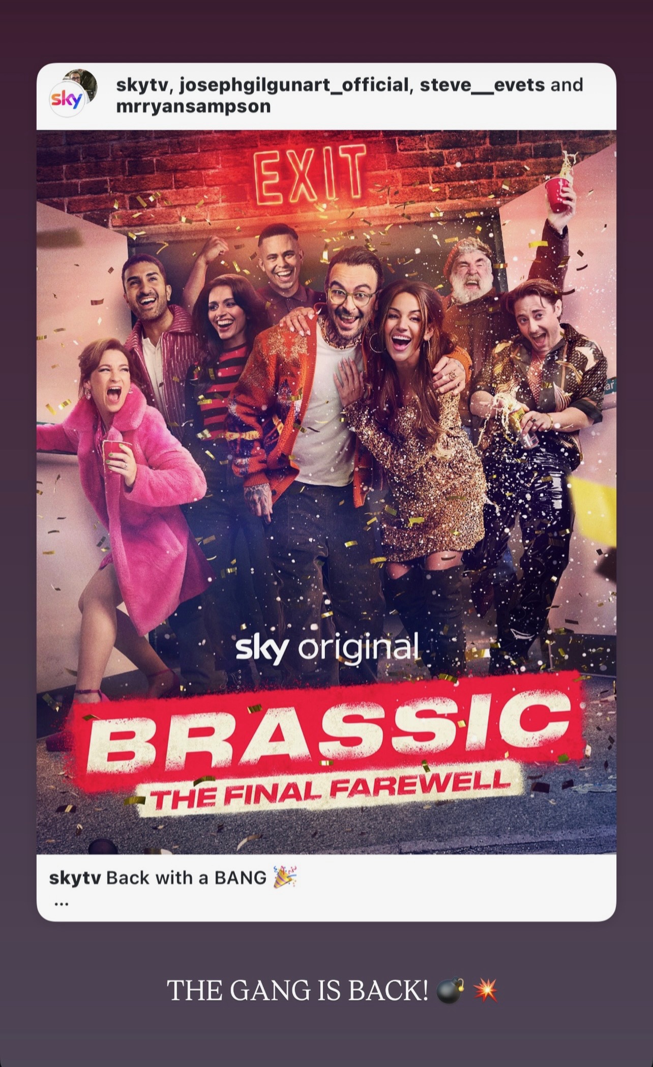 Brassic poster