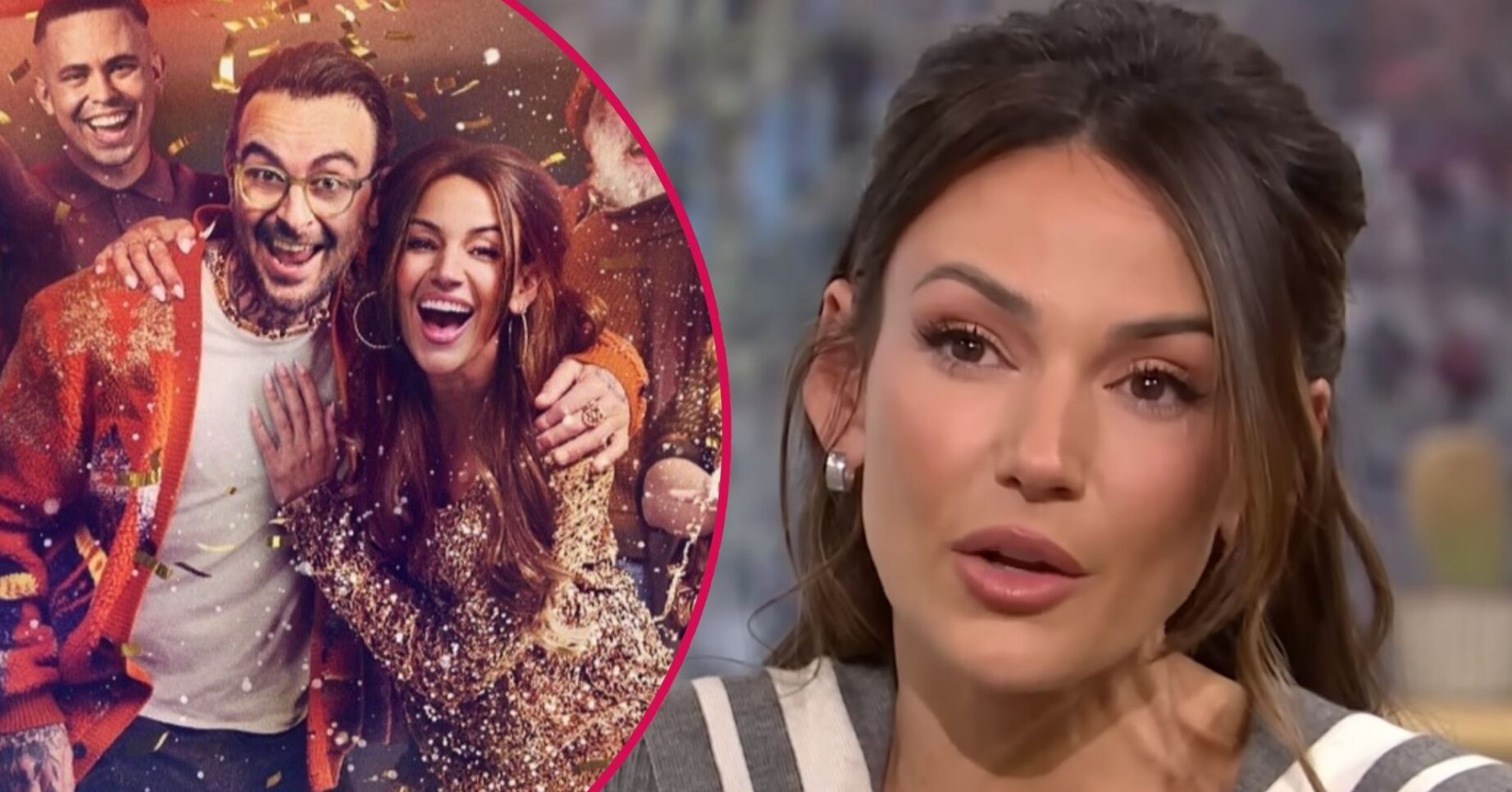 Brassic cast and Michelle Keegan looking serious