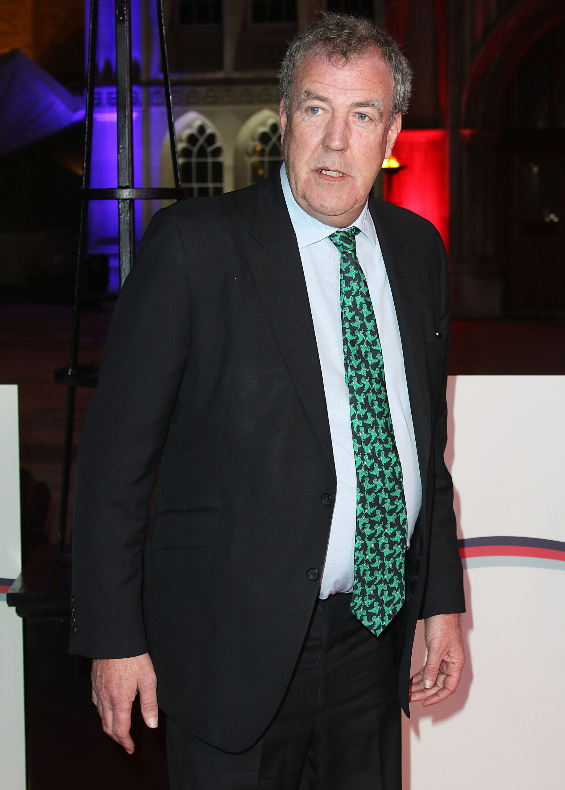 Jeremy Clarkson on the red carpet