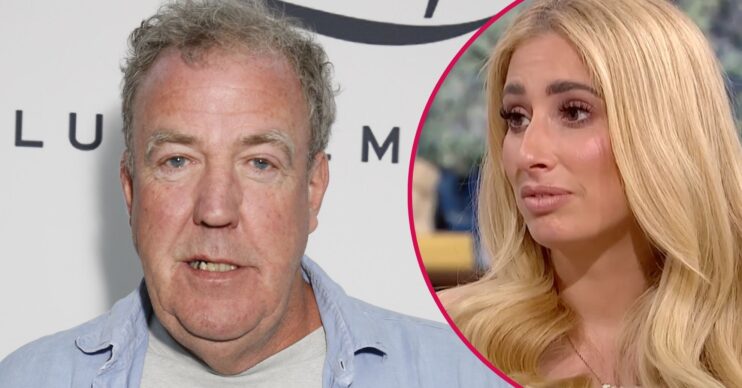 Jeremy Clarkson and Stacey Solomon