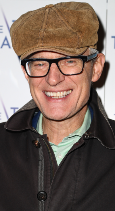 Jeremy Vine wearing a cap
