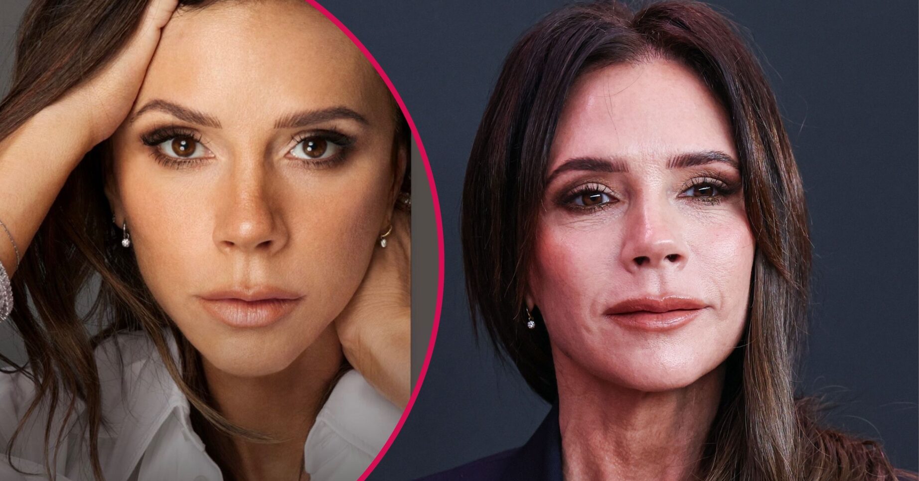 Victoria beckham posing