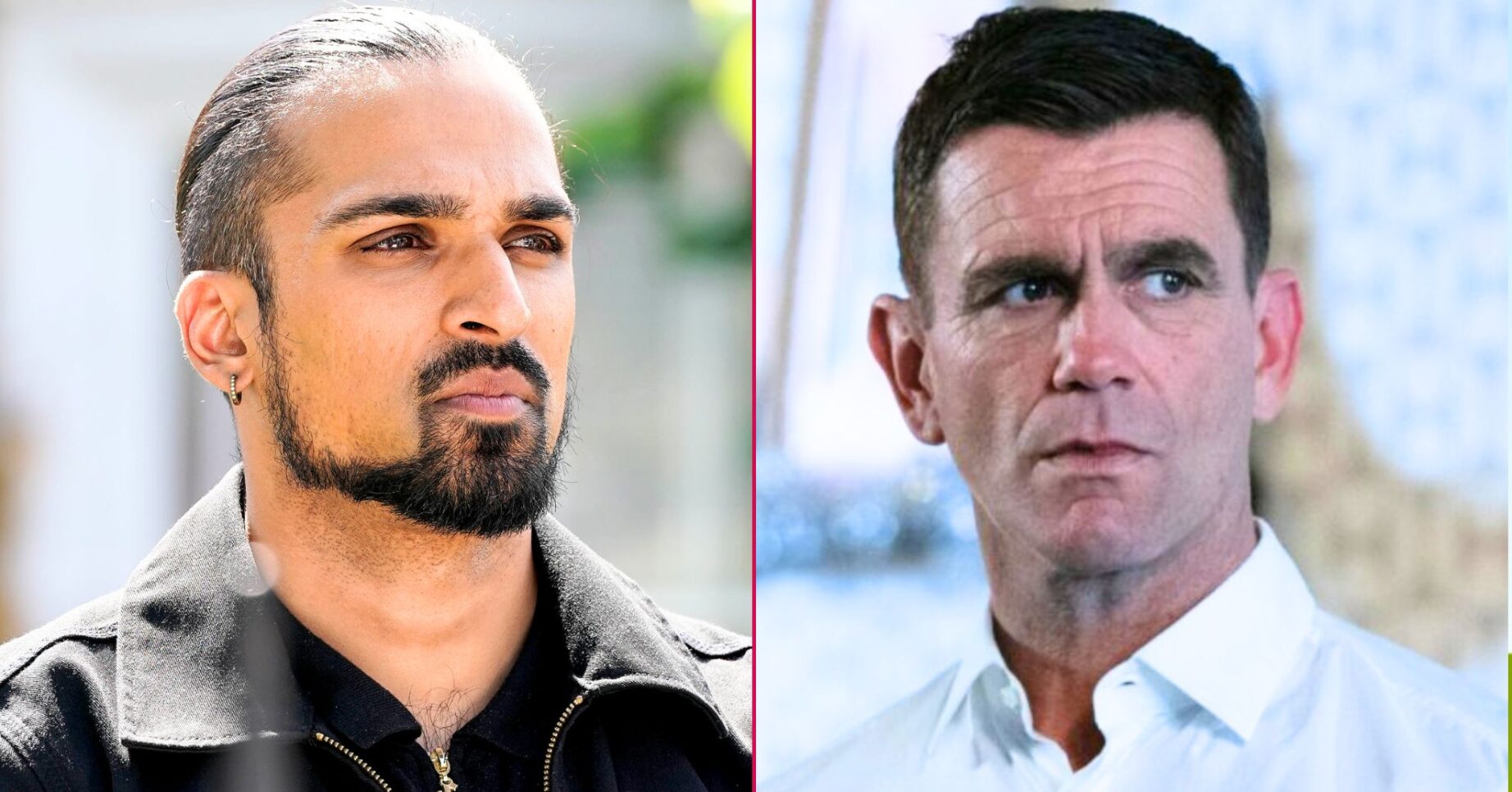 Composite image of Jack and Ravi on EastEnders (Credit: BBC/Composite: ED!)