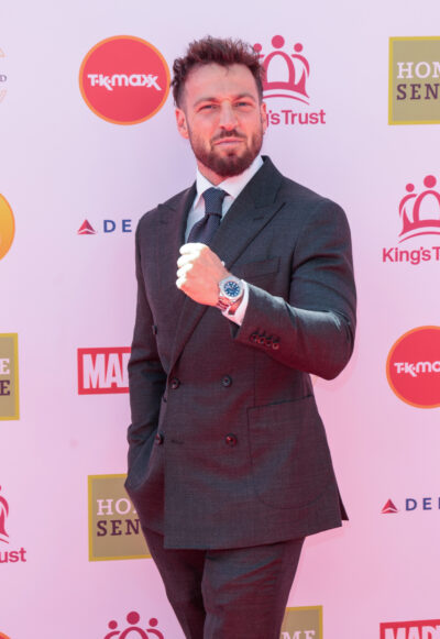 Sam Thompson on the red carpet