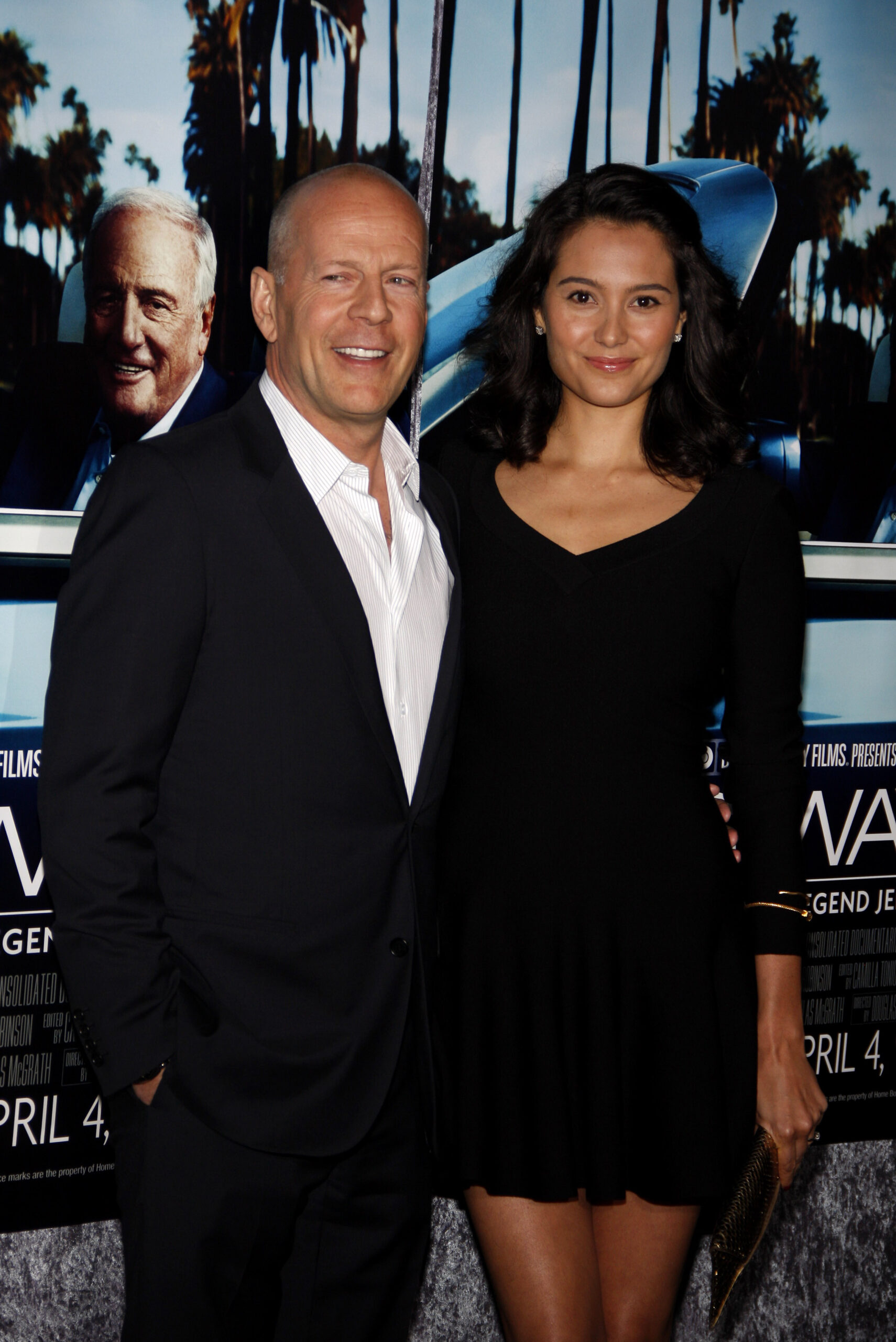 Bruce Willis and wife Emma at the 2011 premiere of 'His Way.'