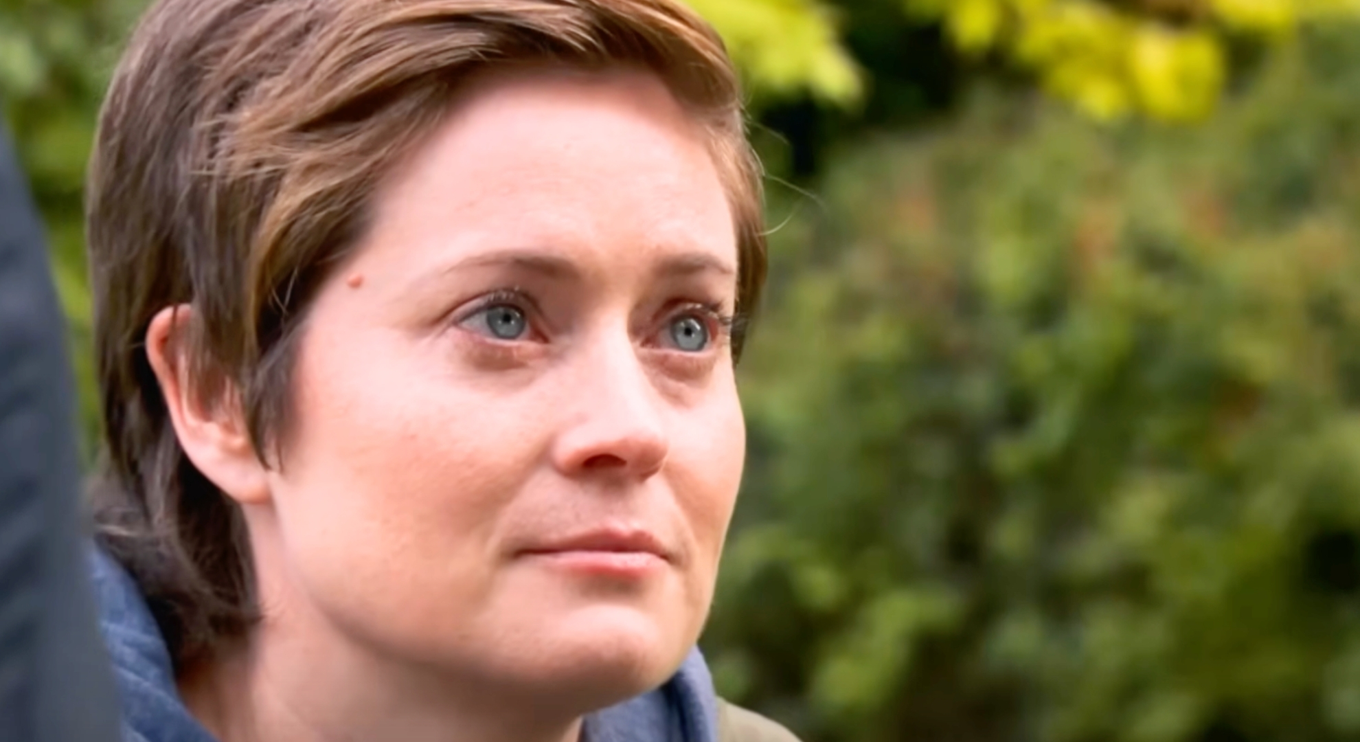 Coronation Street's Becky Swain serious