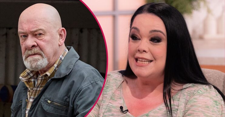Bear Wolf and Lisa Riley split pic (Credit: ITV/Shutterstock/Comp ED!)