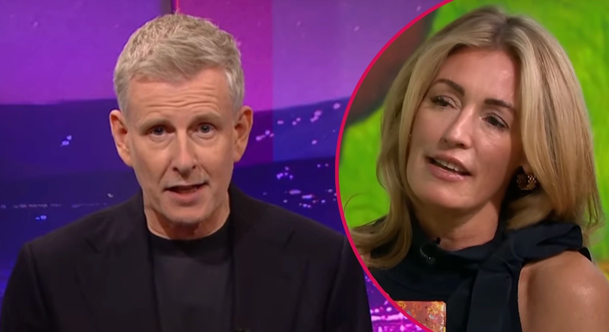 Patrick Kielty emotional as he thanks fans for support in first TV appearance since Cat Deeley split