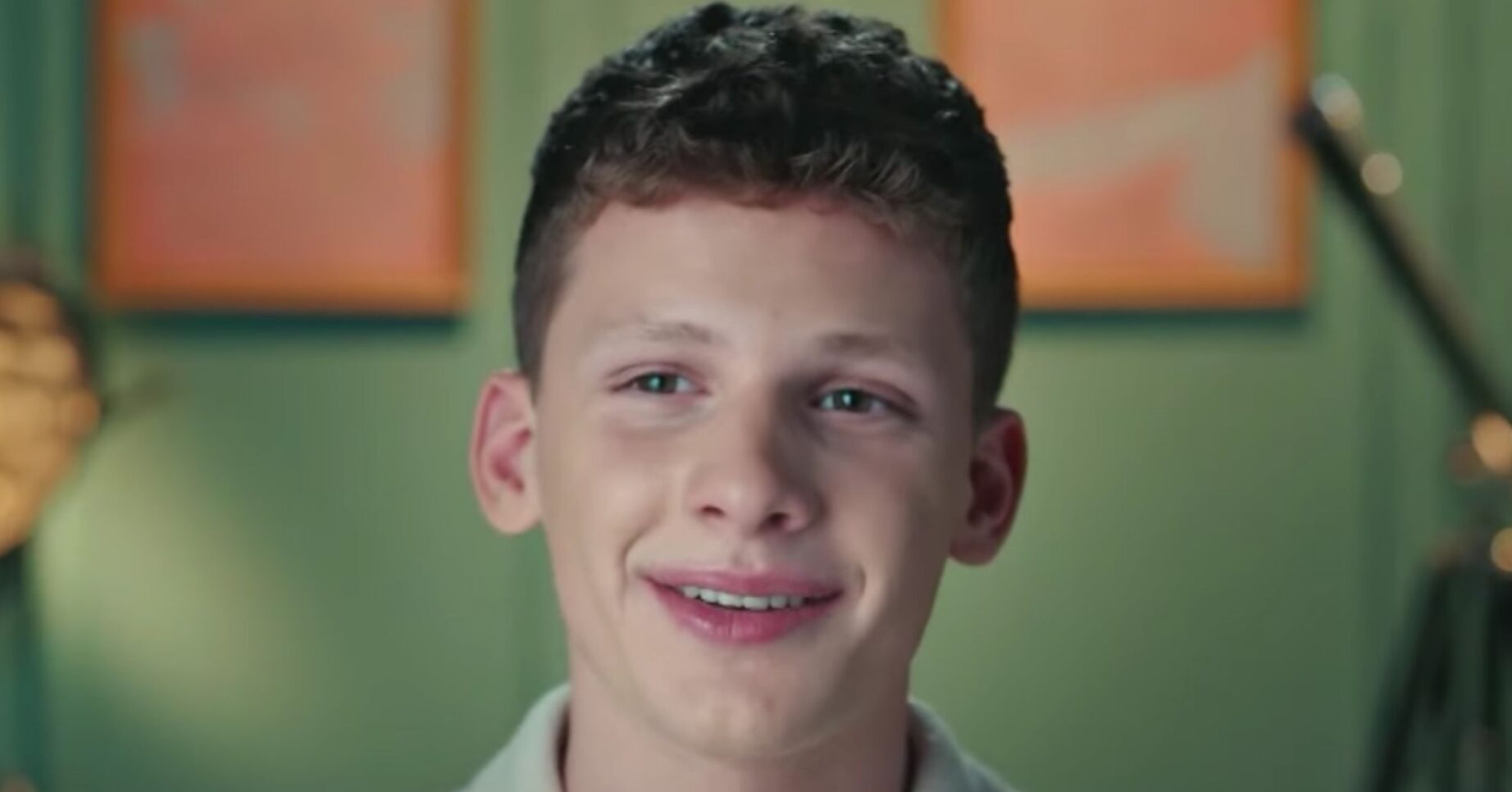 Freddy Brazier smiling