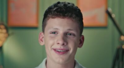 Freddy Brazier smiling