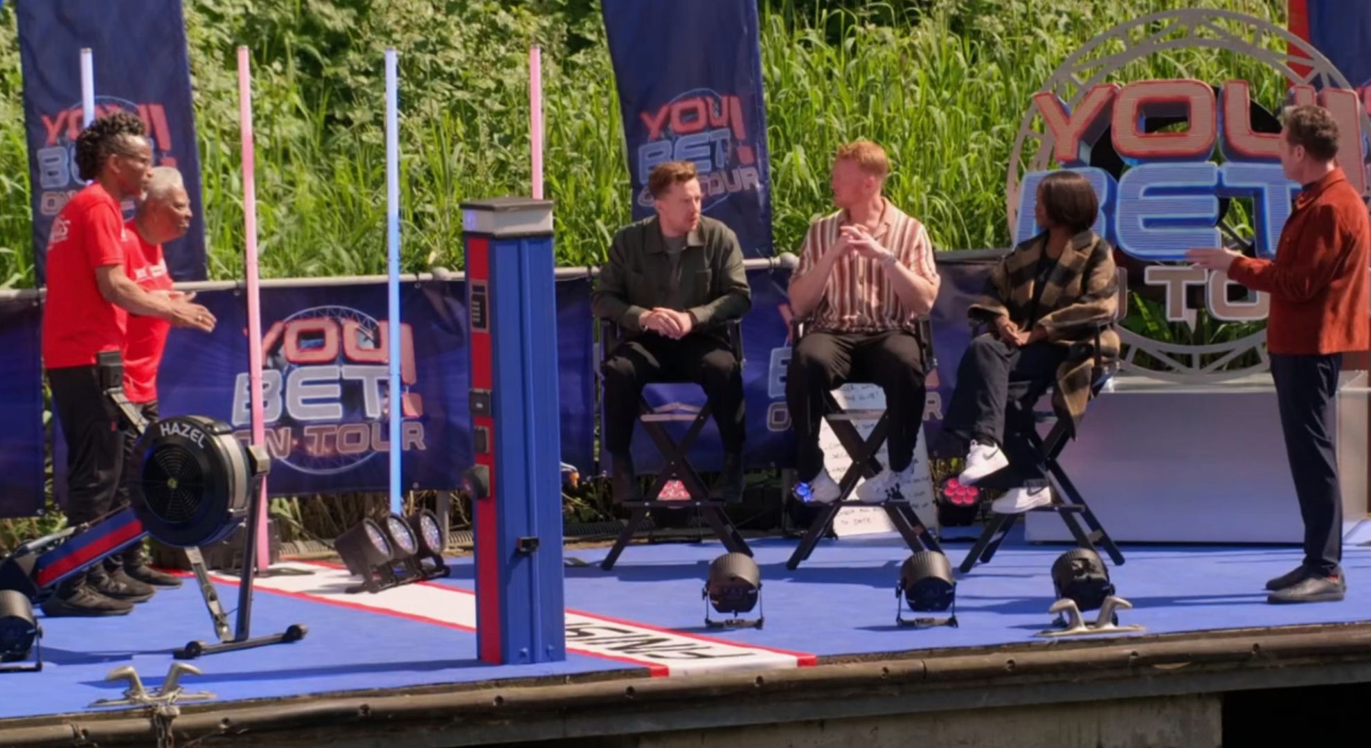 Stephen on You Bet with Oti