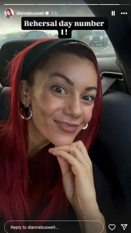 Dianne Buswell smiling