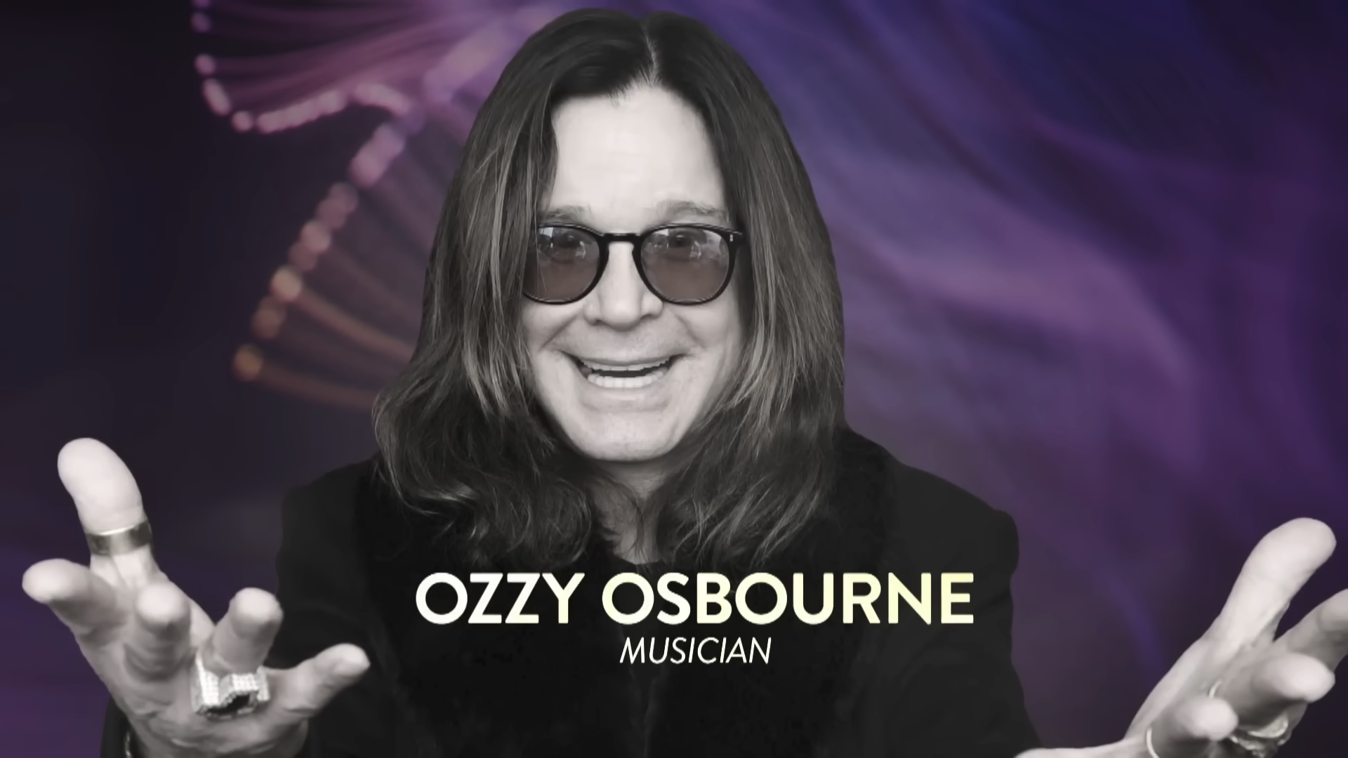 Ozzy Osbourne during the Emmys In Memoriam segment