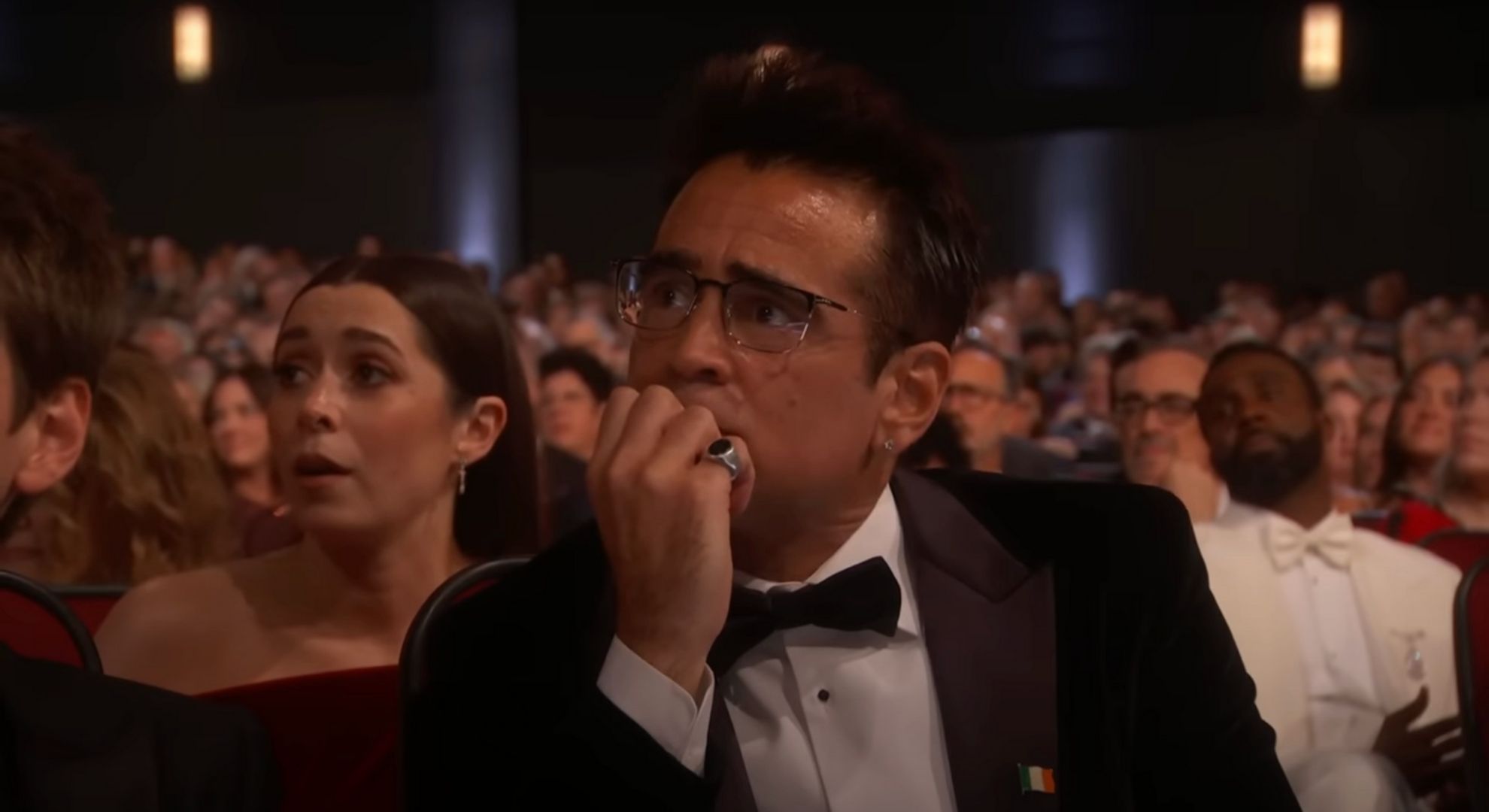 Colin Farrell at the Emmys 