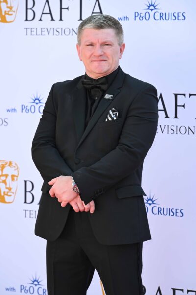Ricky Hatton on red carpet