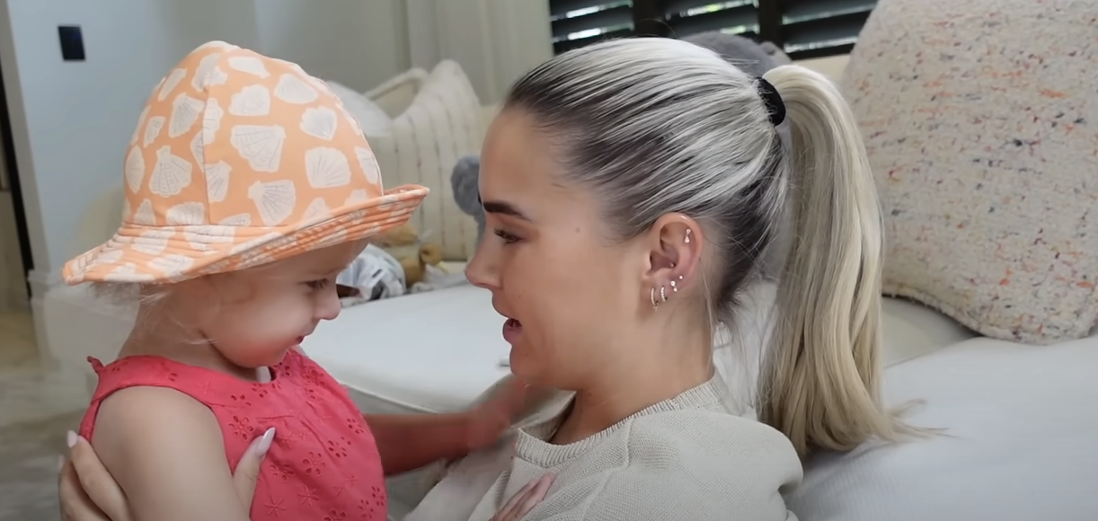 Molly-Mae and Bambi talking on YouTube