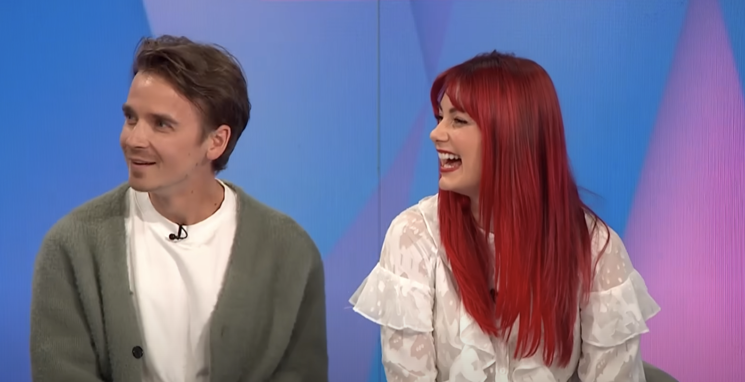 Joe Sugg and Dianne Buswell on Loose Women