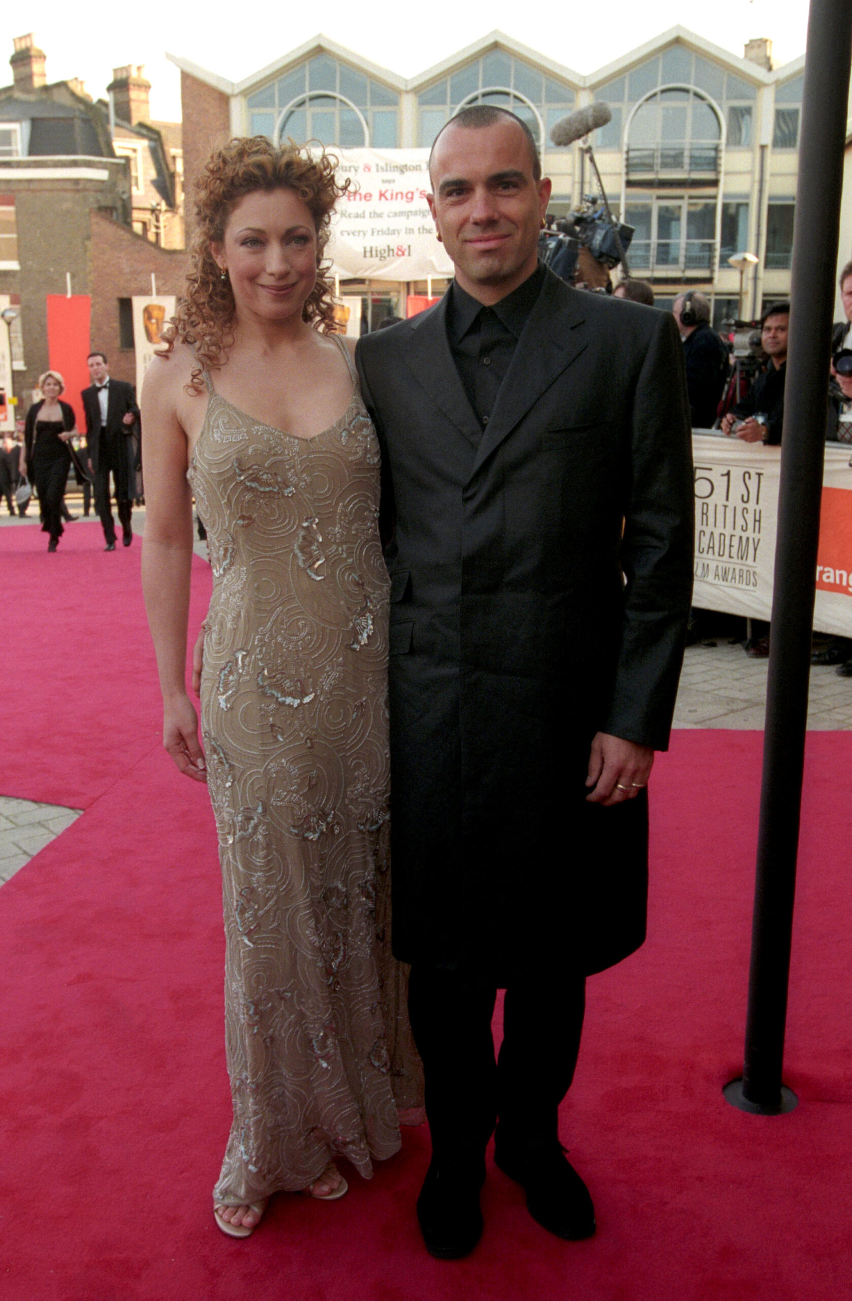 Alex Kingston and Florian Haertel