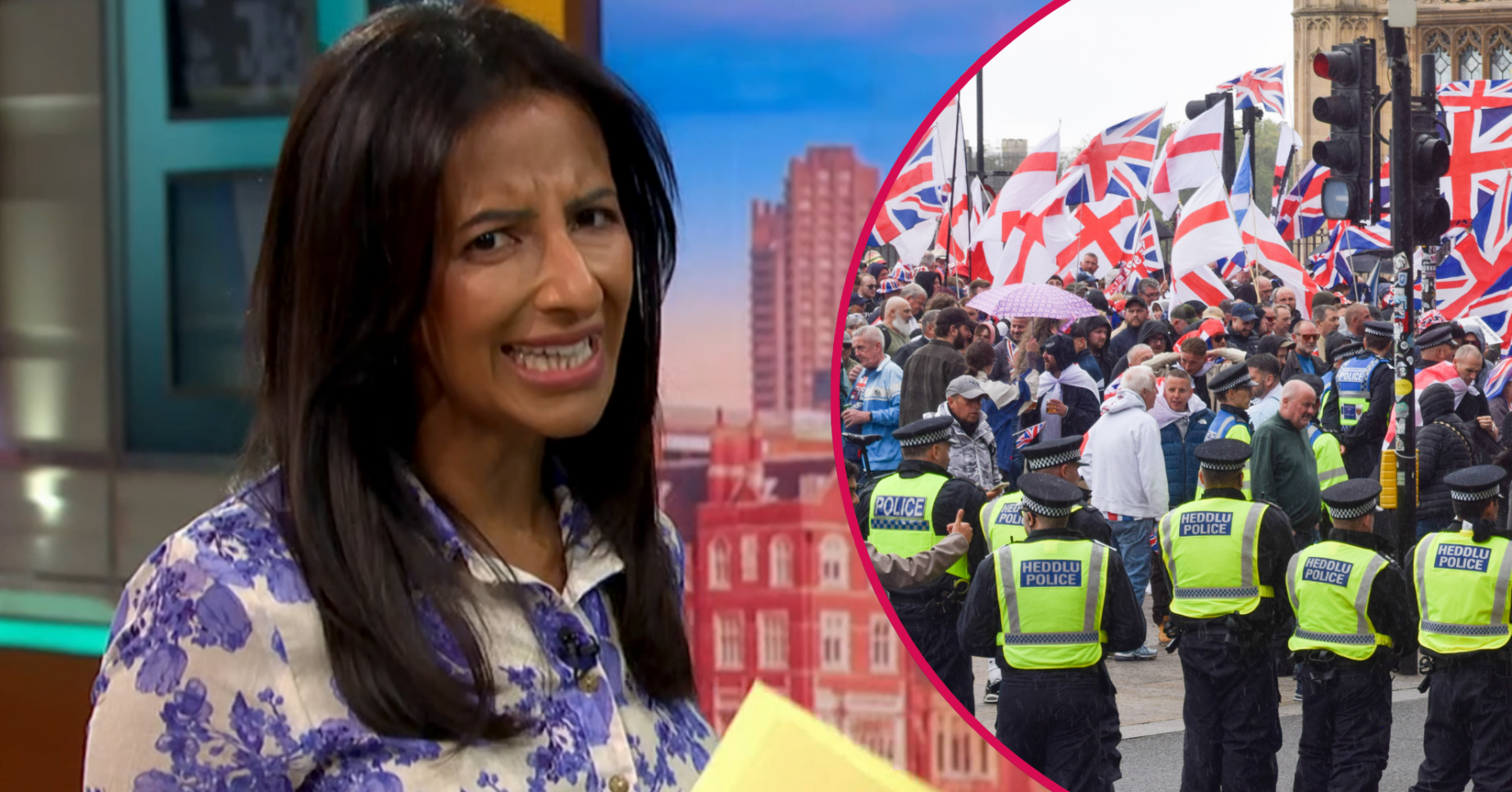 Ranvir Singh on GMB and the riots in London
