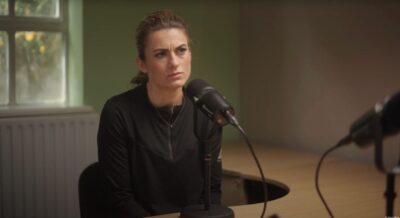 Karen Carney on a podcast