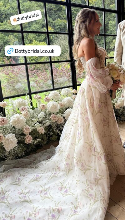 Rita's wedding dress