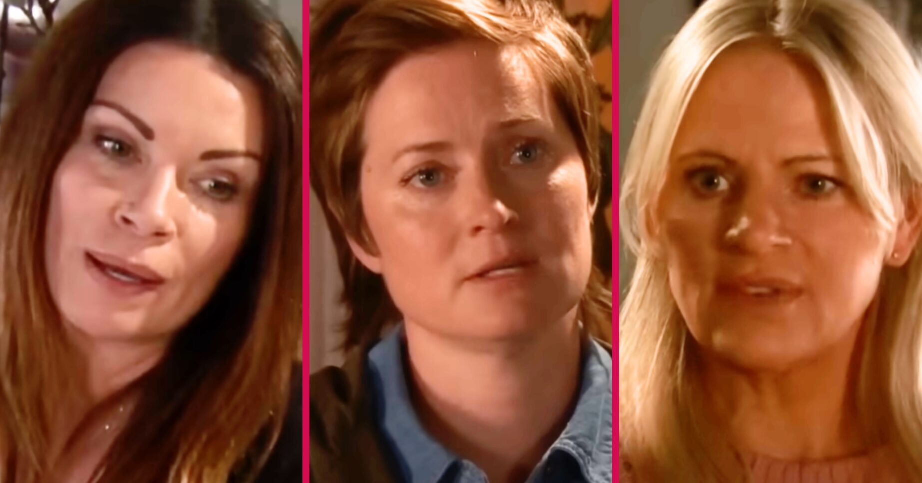 Coronation Street's Carla, Becky, Lisa
