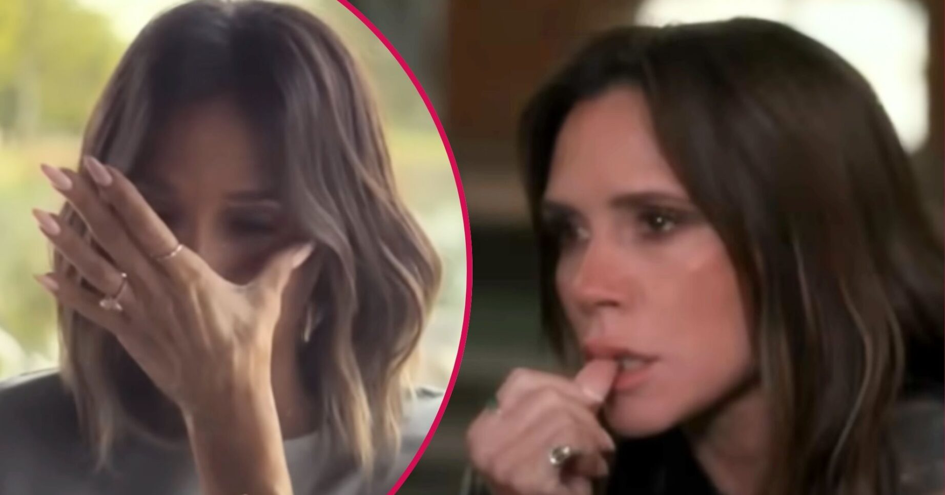 ED comp: Victoria Beckham crying / Victoria Beckham concerned in documentary