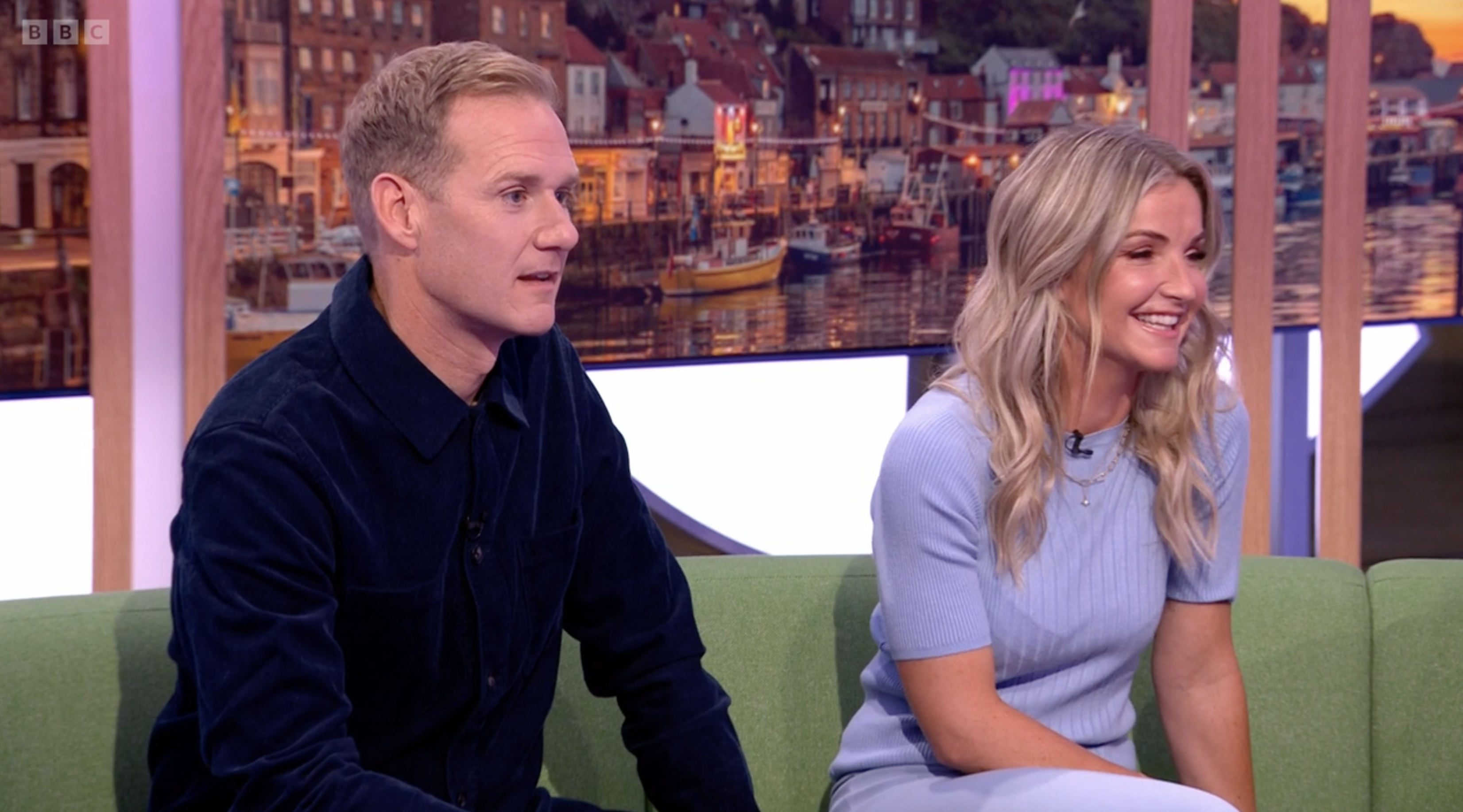Dan Walker and Helen Skelton on The One Show