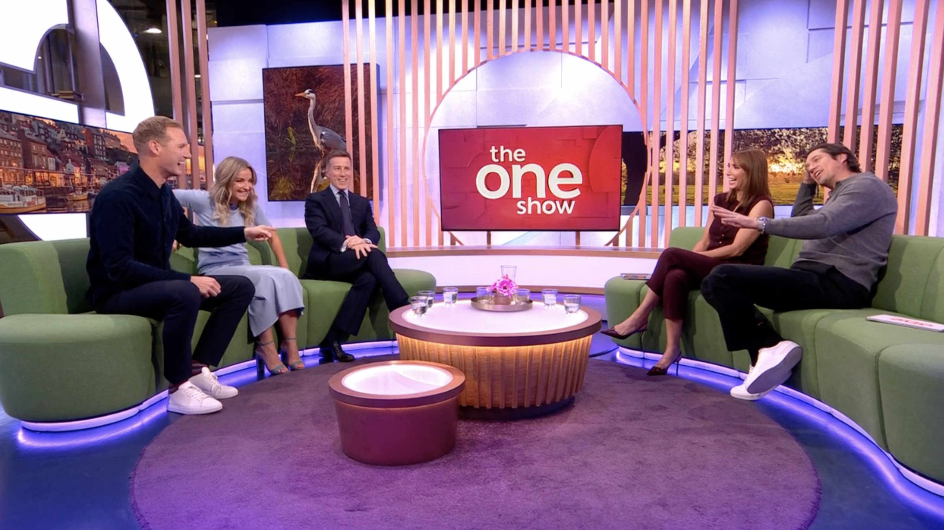 Vernon Kay and Alex Jones on The One Show