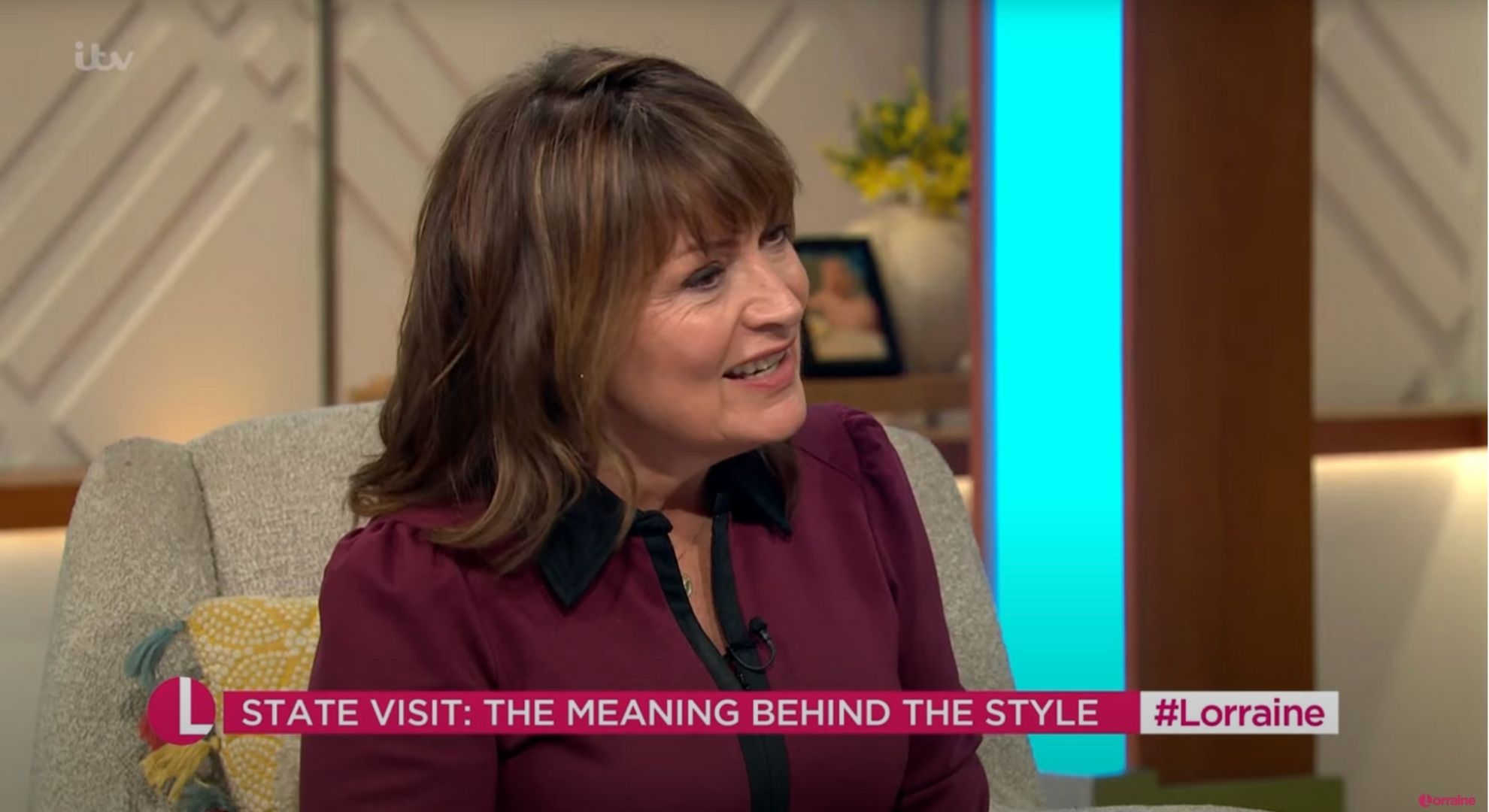 Lorraine Kelly on Lorraine 