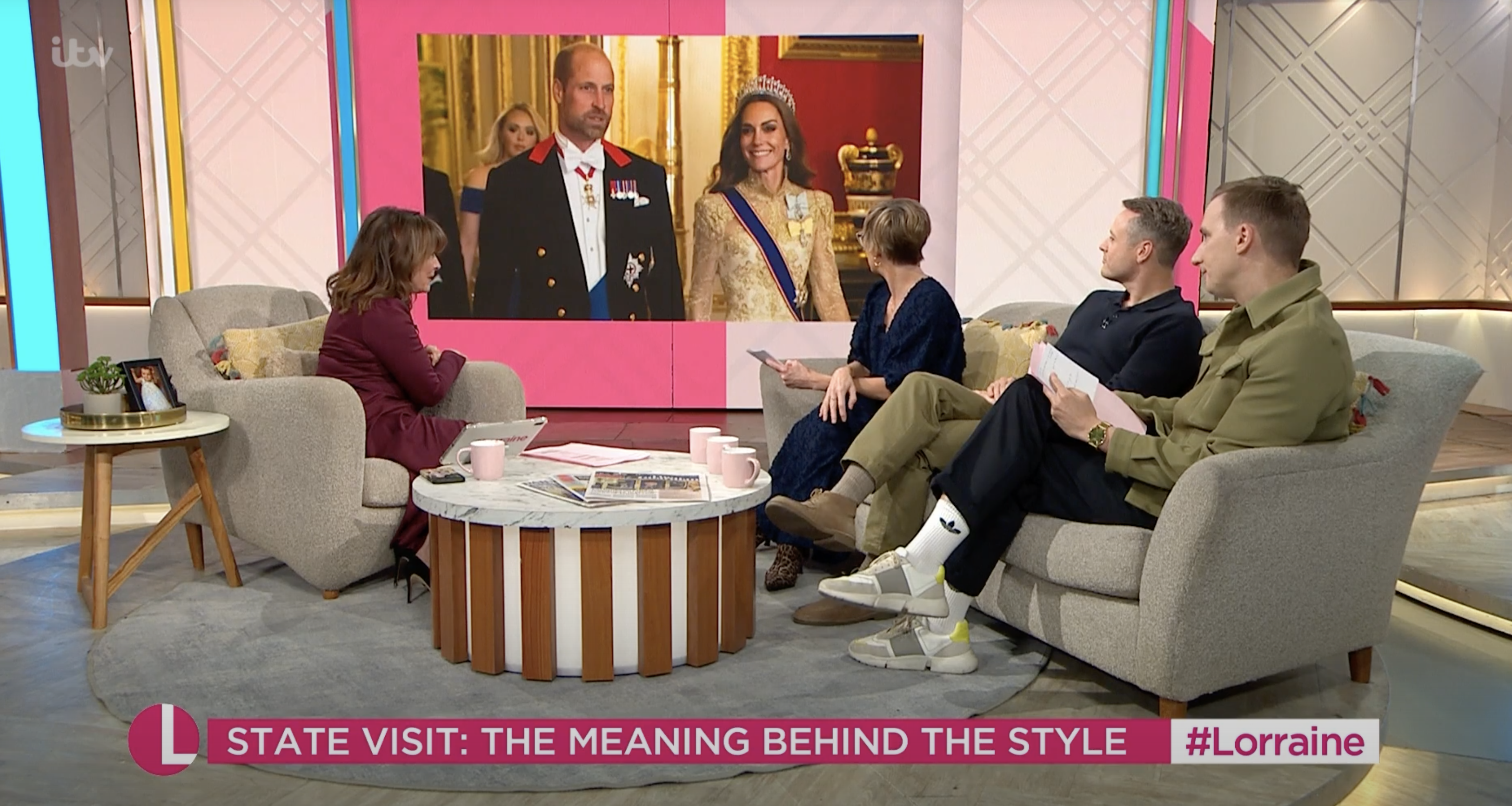 Lorraine Kelly on Lorraine 