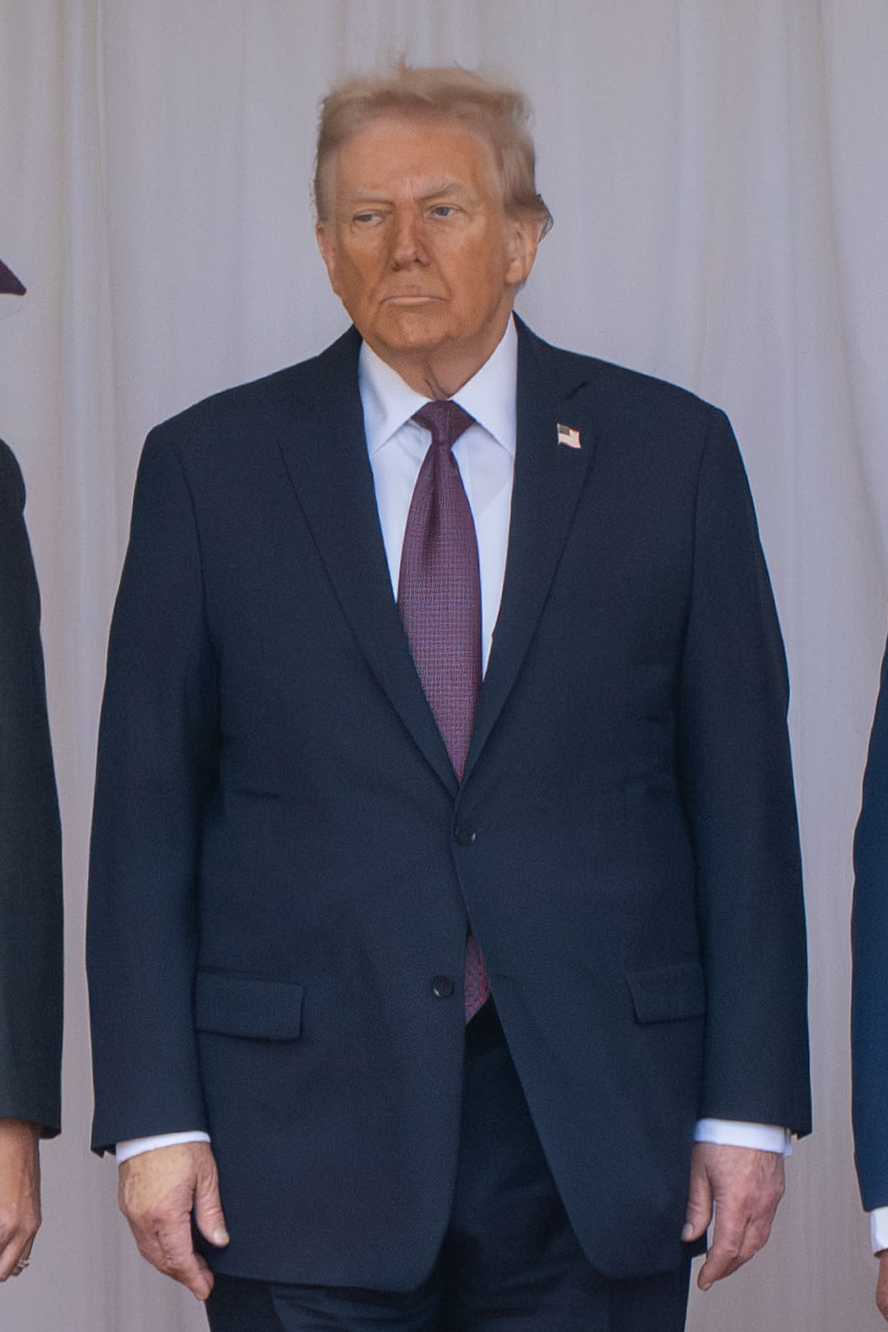 President Trump at Windsor Castle