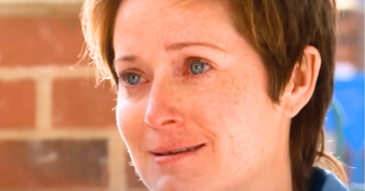 Coronation Street's Becky emotional