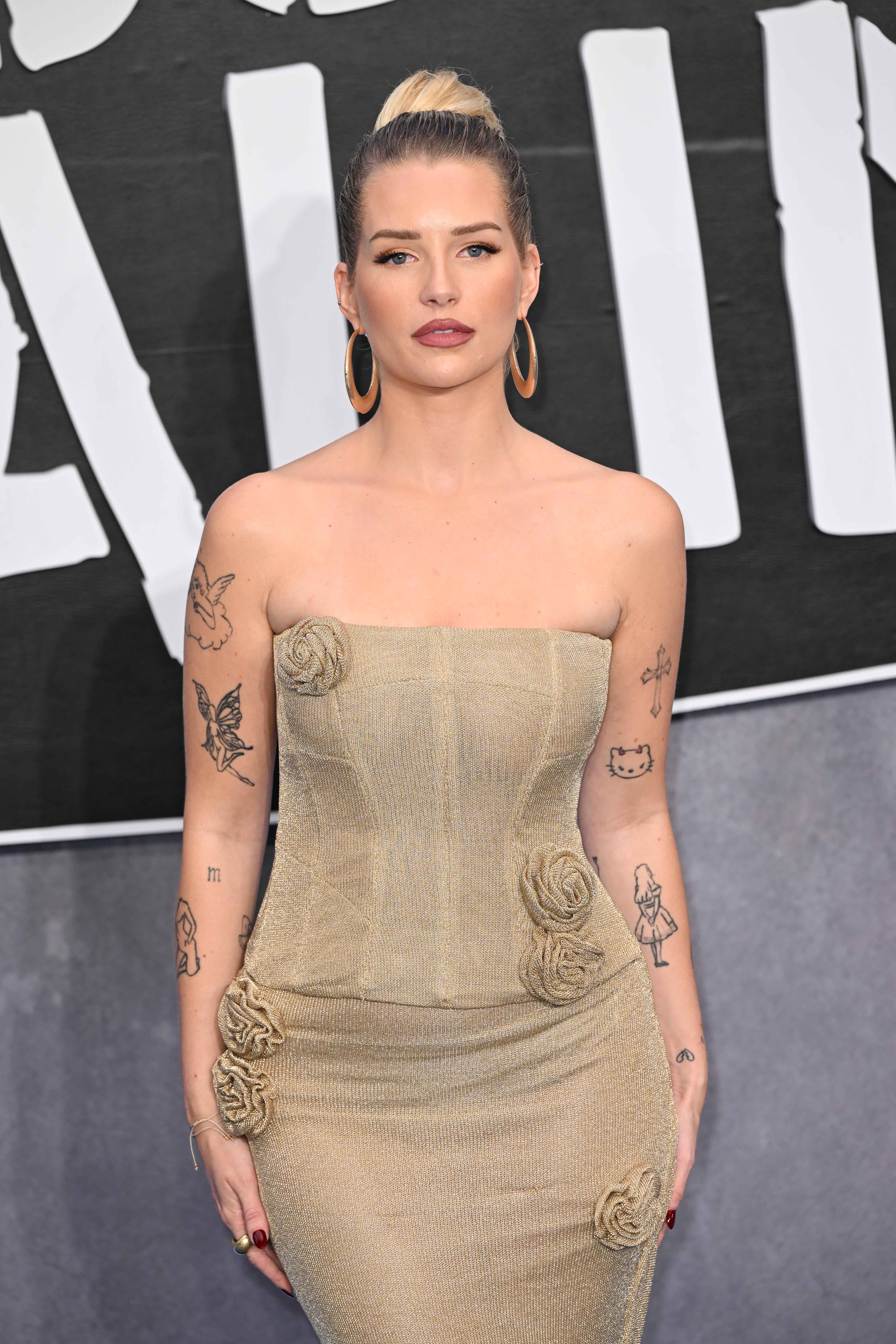 Lottie Moss on the red carpet