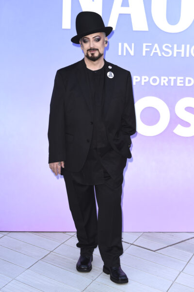 Boy George on the red carpet