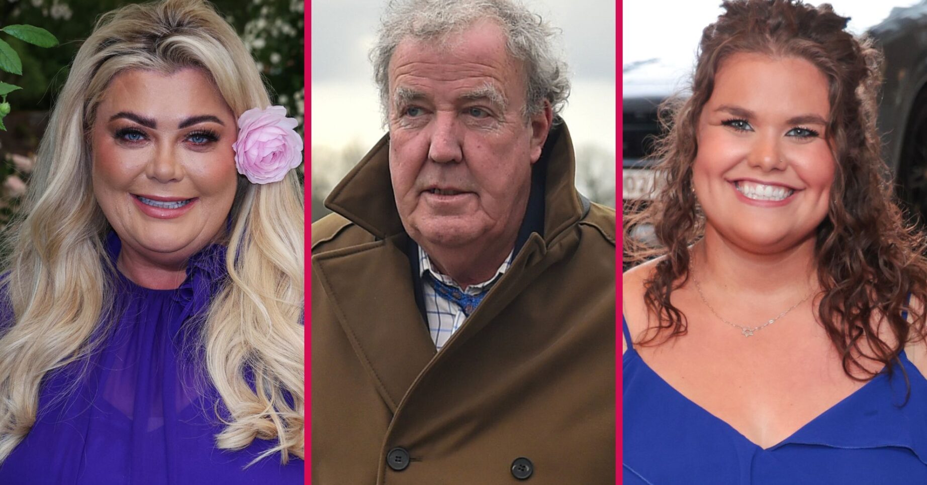 Gemma Collins Stephen Fry and Amy Tapper