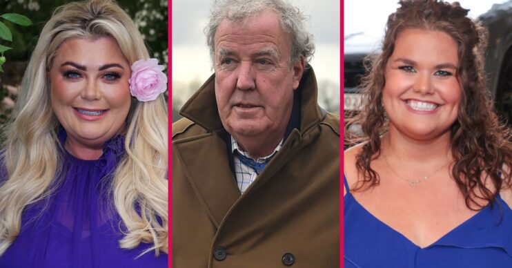 Gemma Collins Stephen Fry and Amy Tapper