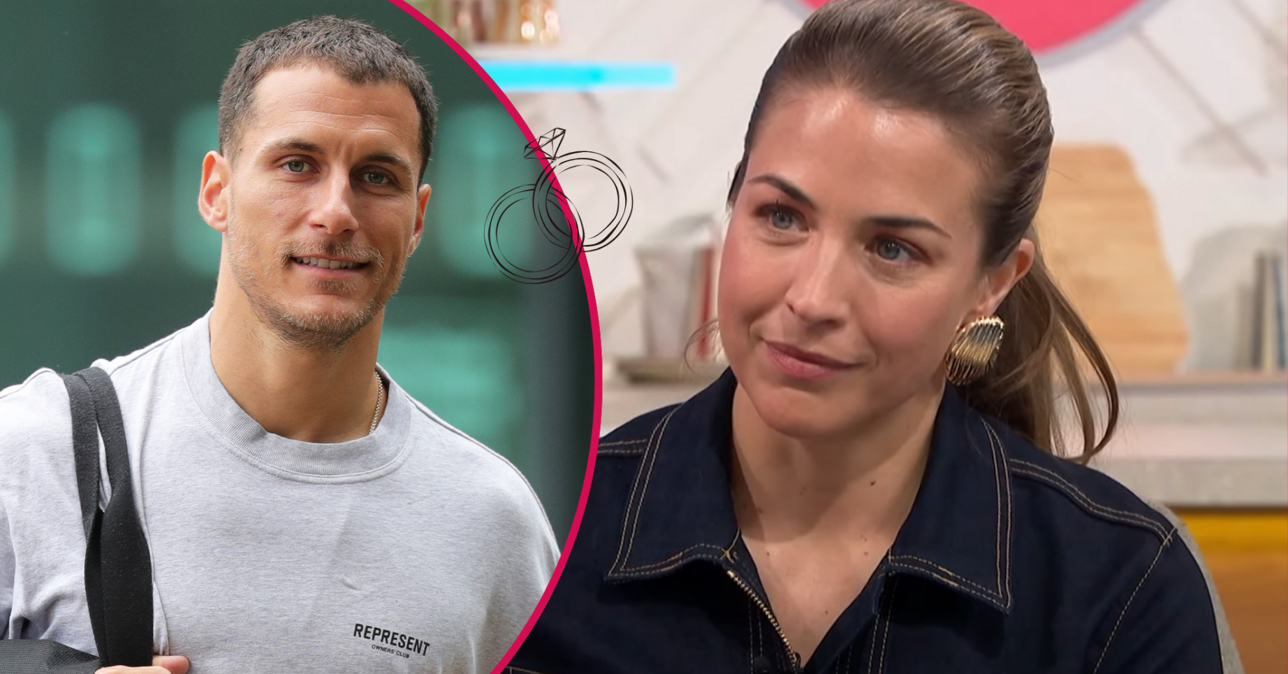 Gorka Marquez and Gemma Atkinson