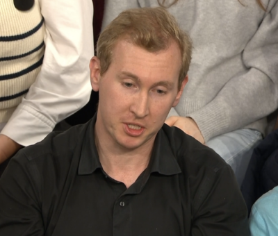 Question Time audience member