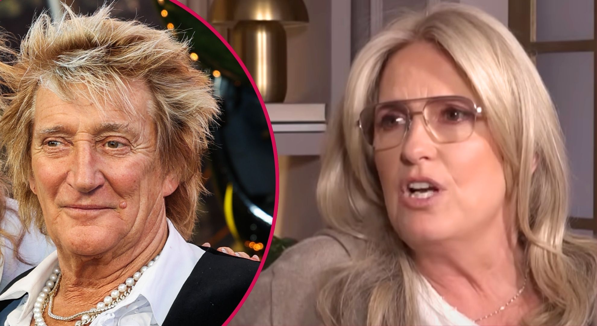 ‘Emotional’ Penny Lancaster comforted by husband Rod Stewart as he urges her ‘don’t cry’