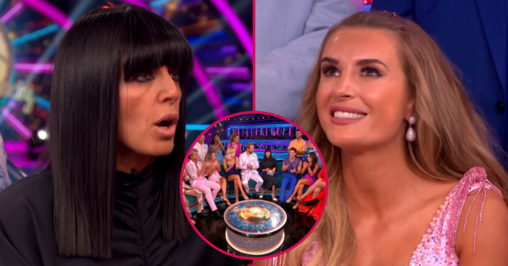 Claudia Winkleman, Dani Dyer on Strictly
