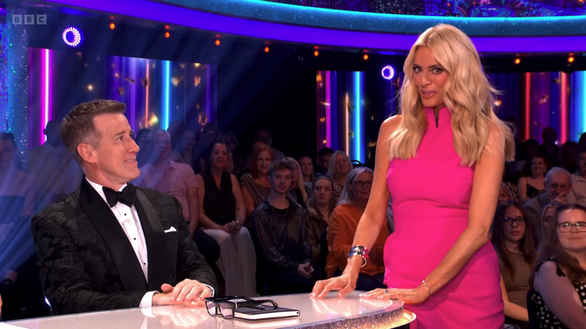 Anton Du Beke and Tess Daly