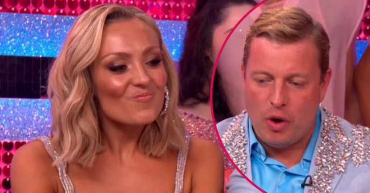 Amy Dowden and Thomas Skinner on Strictly
