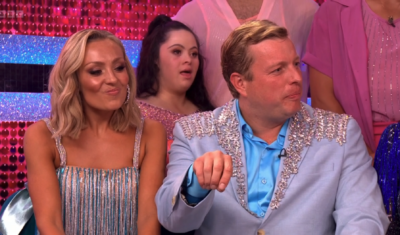 Amy Dowden and Thomas Skinner on Strictly