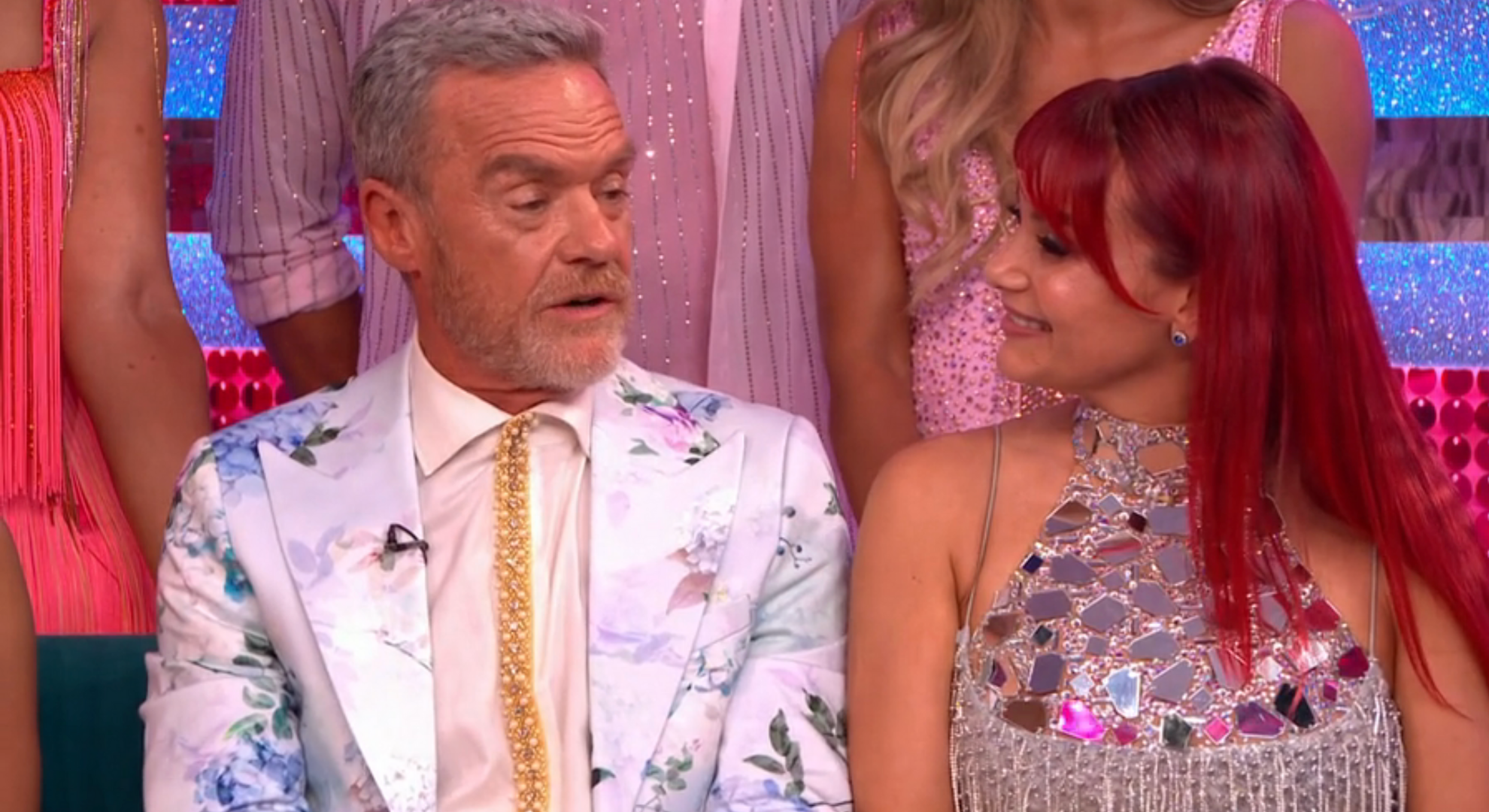 Stefan Dennis and Dianne Buswell on Strictly