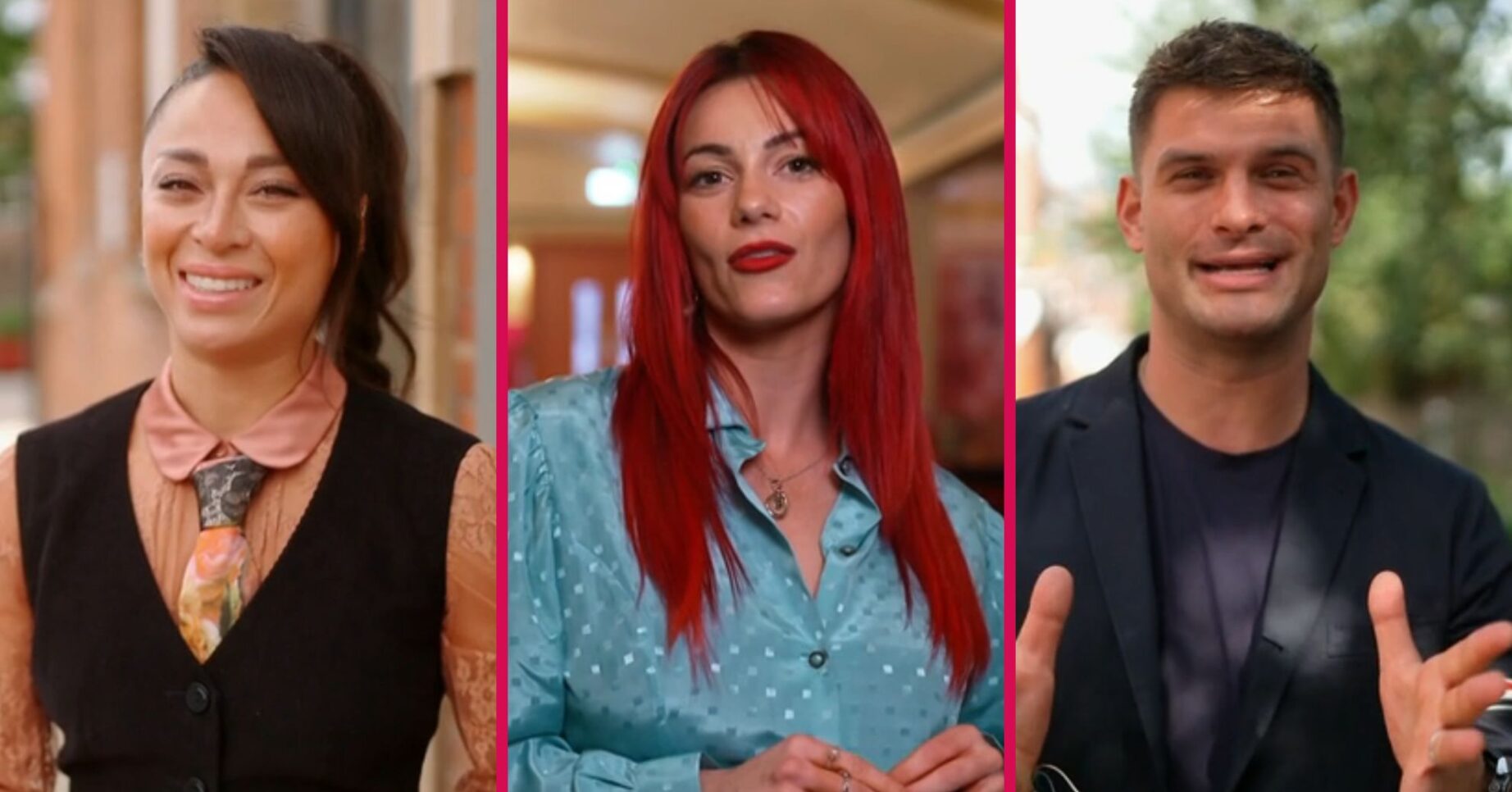 Katya Jones / Dianne Buswell / Aljaz Skorjanec on Strictly